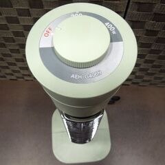 アラジン 遠赤外線グラファイトヒーター 2018年製 グリーン レトロカラー 200W/400Ｗ AEH-G406N 電気ストーブ 札幌市東区 新道東店の画像