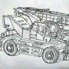 建設機械イラスト〜の画像