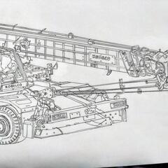 建設機械イラスト〜の画像