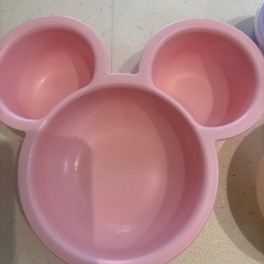 Disney baby ミニーマウス ベビー用食器セット　離乳食パレットの画像