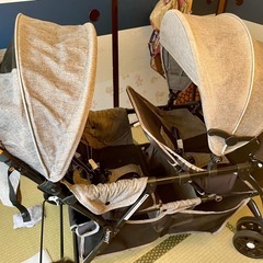 【決定】besrey二人乗りベビーカー