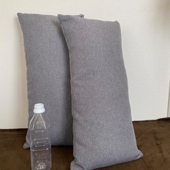 クッション2個セット ソファー 無印 シンプルの画像