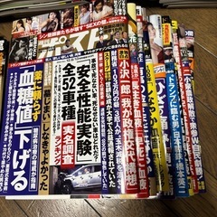 ⭕️超美品⭕️週間ポスト　５０冊まとめて　2024年〜の画像