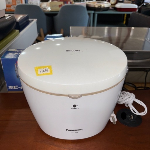 Panasonic EH-SA91 イオンスチーマー　ナノケア　パナソニック 家電製品ミニレビュー - パナソニック「イオンスチーマー