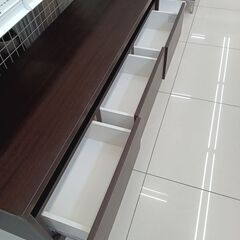 ★リユースのサカイ日立店★HJ7585  TV台 ブラウン H42×D40×W112 クリーニング済み の画像
