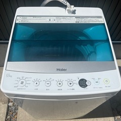 全自動洗濯機　5．5kg Haierの画像
