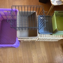 カゴ　小物入れ　収納ボックスの画像