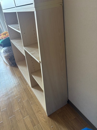 収納棚ニトリ (ch) 下妻の収納家具《カラーボックス》の中古あげます