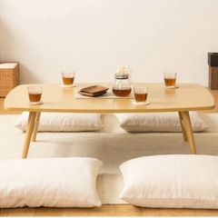 【9/3まで】美品　折りたたみテーブル　120x180cmの画像