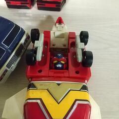 当時物 地球戦隊 ファイブマン ロボット 3体 セットの画像