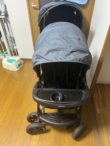 カトージ　2人乗りベビーカー　2人でゴーdx