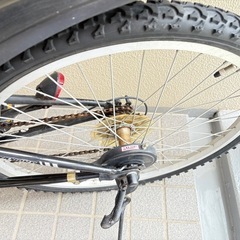 【取引完了】子供用自転車　変速付き　24インチ　男の子の画像
