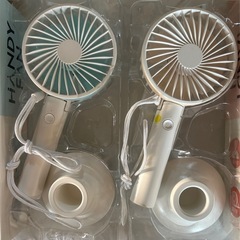 ハンディファン　扇風機の画像