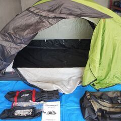 Coleman★テント★寝ぶくろ★敷物の3点セットの画像