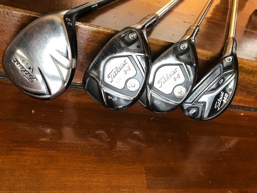 タイトリスト　ユーティリティ4本セット‼️