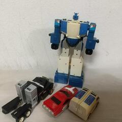 当時物 特撮 高速戦隊 ターボレンジャー 4体 ロボット セット ターボラガー他の画像