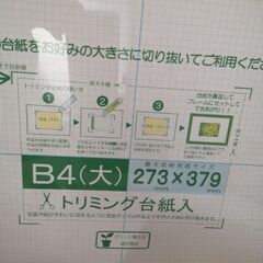 額縁　B4　フレーム　木製の画像