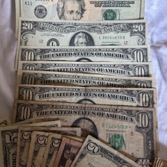アメリカ旧紙幣、215ドルになります、の画像