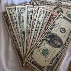 アメリカ旧紙幣、215ドルになります、の画像
