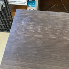 K2508-371 NITORI キッチンカウンター ダークブラウン チャイルドロック付き キズ汚れ有りの画像