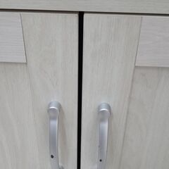 ★リユースのサカイ高崎店★TJ12625  食器棚 ナチュラル H181.5×D29×W58 クリーニング済みの画像