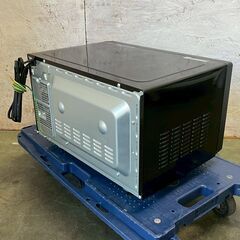SHARP 電子レンジ RE-S55DJ-B 2022年製 ブラック オーブンレンジ 動作確認済 フラットテーブル 状態良好 生活家電 キッチン家電 Y2138の画像