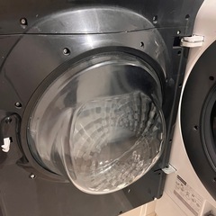 ジャンク品シャープドラム式洗濯機ES-W112-SLの画像