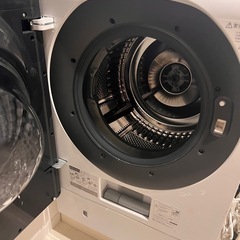 ジャンク品シャープドラム式洗濯機ES-W112-SLの画像