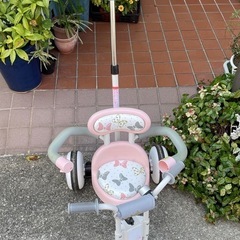 ミニーちゃんの三輪車の画像