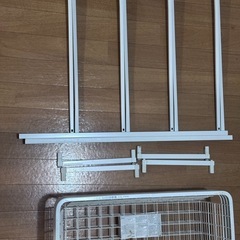 ikea ヨナクセル　洗面所収納の画像