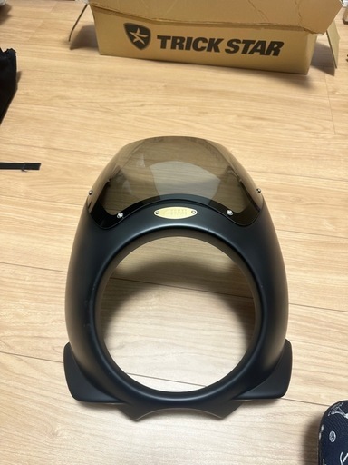 新型エリミネーター　givi ビキニカウル GIVI A802 ビキニカウル フロントカウル ( マットブラック