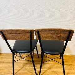 ダイニングテーブル＆チェア2脚セットの画像