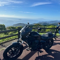 新型エリミネーター　givi　ビキニカウルの画像