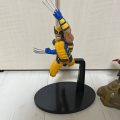 マーベル　フィギア2体　ウルヴァリン　ロキ&ソーの画像