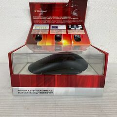 【未使用】Microsoft タッチマウス ブラック 箱付き PC用品 パソコン マウス 周辺機器 マイクロソフト 箱付き 新品 Y2139の画像