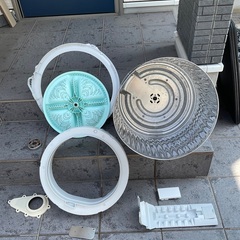 シャープ穴無し全自動洗濯機(分解洗浄済み)ES-GE7Eの画像