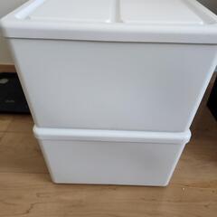 【2個セット】天馬 収納ボックス フィッツケース 

の画像