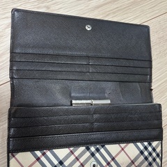 バーバリー　長財布の画像