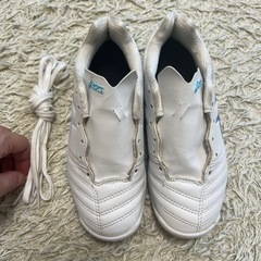 (美品)【asics】　サッカーシューズ　19cmの画像