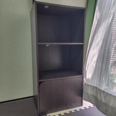 カラーボックス　扉1枚付きの画像