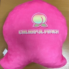 【限定品】豪華♪カラフルピーチCOLORFUL PEACH 桃型クッション♪の画像
