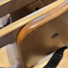 【取引中】子ども椅子　ハイチェア　2脚セット　折りたたみの画像