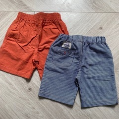 ハーフパンツ男の子110㎝　2枚セットの画像