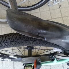 リユースのサカイ栃木店★ジモティ割あり★  子供用自転車 18インチ ミントグリーン クリーニング済み TC10461の画像