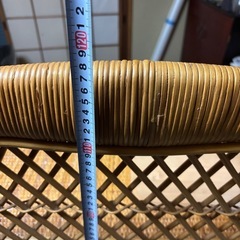 籐製のチェスト・収納棚の画像