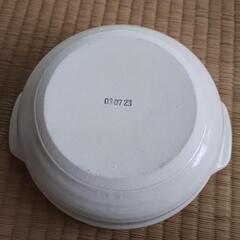 土鍋 料理が冷めにくい土鍋 白 未使用 6号 1～2人用の画像