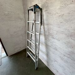 【アルミ製 脚立 梯子 ハシゴ はしご アルミ脚立 DIY 工具 作業用 折りたたみ式 脚立 ① A0279の画像