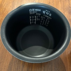 19年製　三菱　炊飯ジャー　NJ-SEA06-Wの画像
