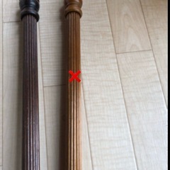 レトロ　カーテンレールの画像