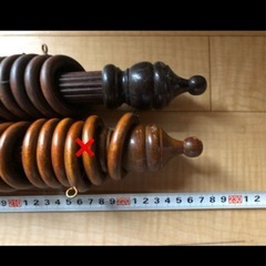 レトロ　カーテンレールの画像